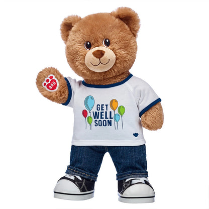Lil' Cub® Brownie Teddy Bear "Get Well Soon" Gift Set | Build-A-Bear® - US 2524