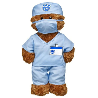 Blue Scrubs 4 pc. for Stuffed Animals | Build-A-Bear® - US 7413