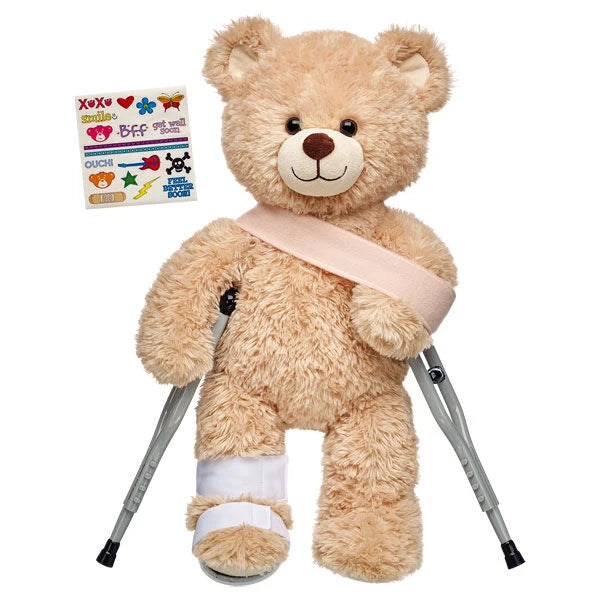 Silver Crutches Set 5 pc. for Stuffed Animals | Build-A-Bear® - US 8372