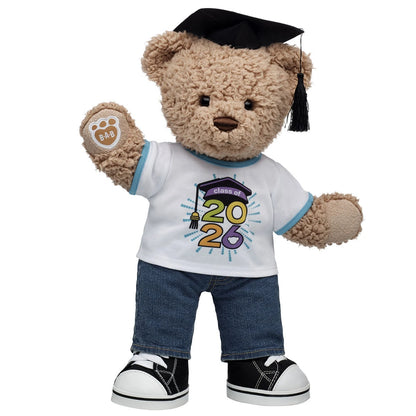 Timeless Teddy Bear Class of 2026 Graduation Gift Set | Build-A-Bear - US 3376
