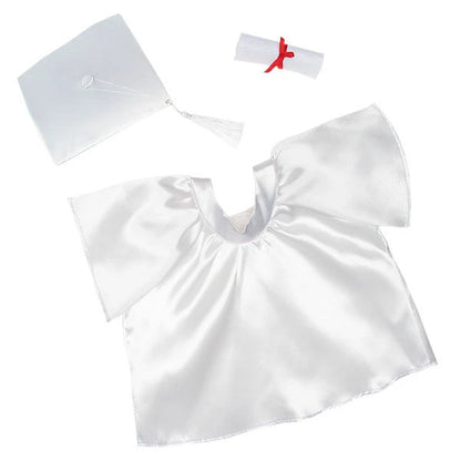 White Graduation Set 4 pc. for Stuffed Animals | Build-A-Bear® - US 2609