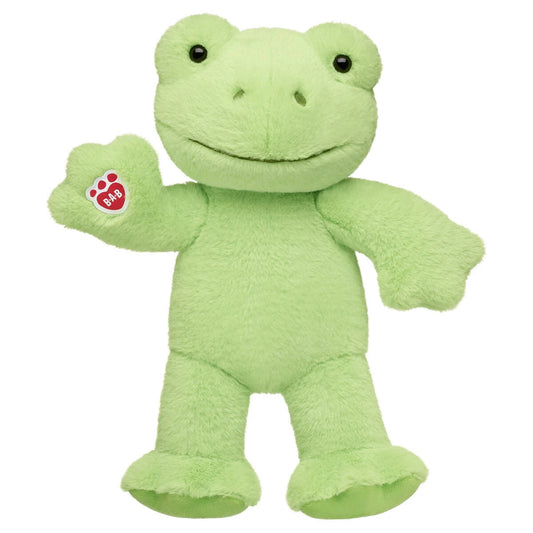 Personalized Embroidered Green Frog Plush Toy | Build-A-Bear® - US 7639