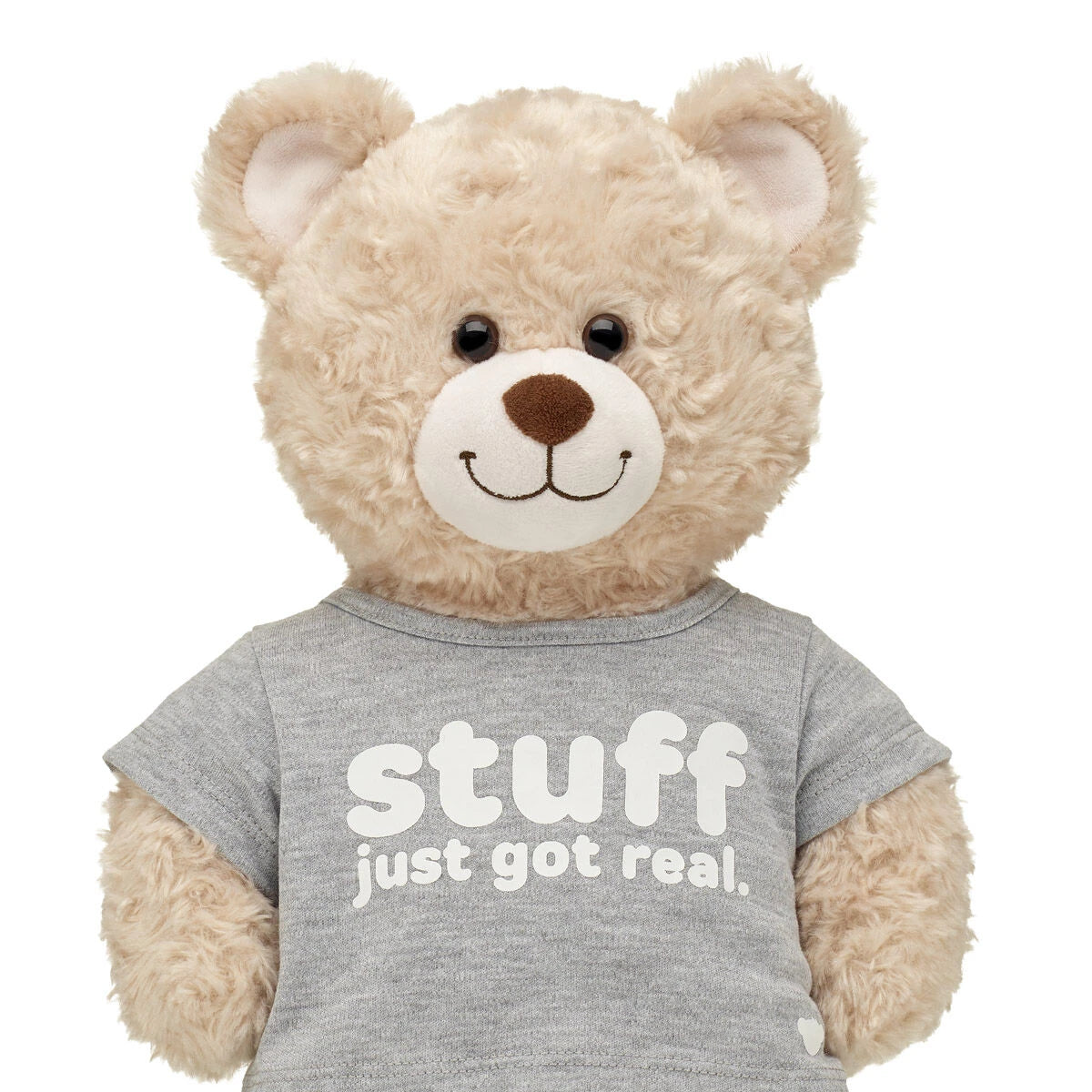 "Stuff Just Got Real" T-Shirt for Plush Toys | Build-A-Bear® - US 9149