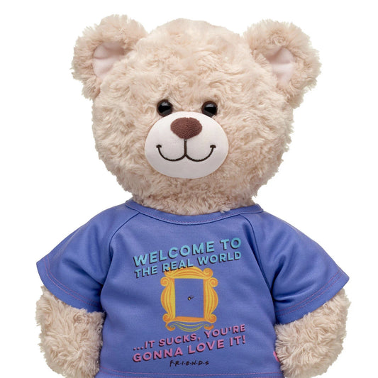 FRIENDS TV Show "Welcome to the Real World" T-Shirt for Stuffed Animals | Build-A-Bear® - US 2127