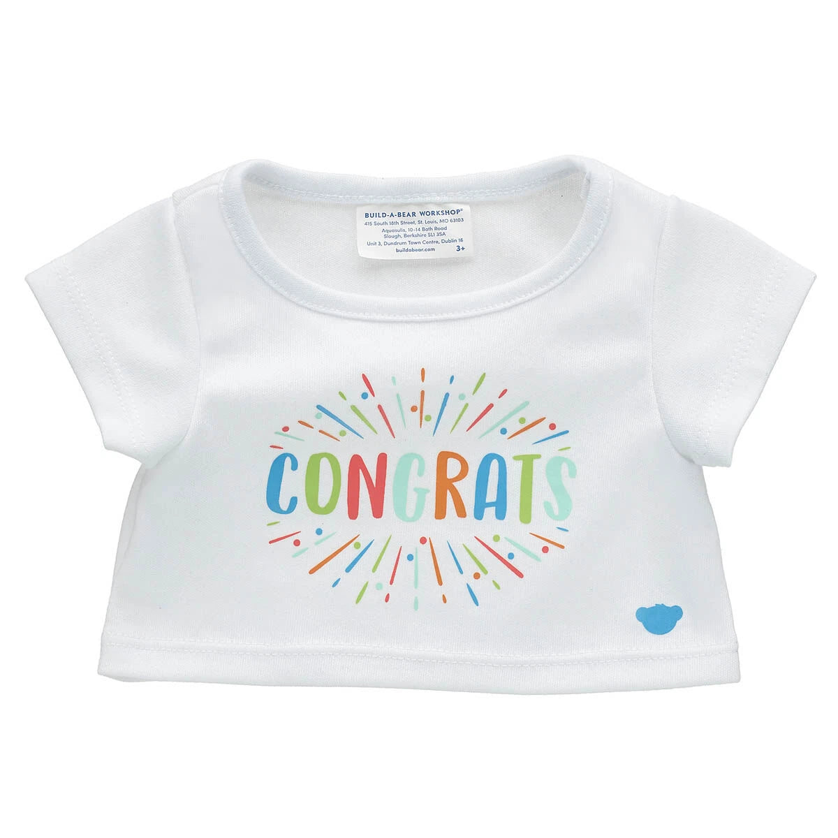 Congrats Plush Toy T-Shirt | Build-A-Bear® - US 6318