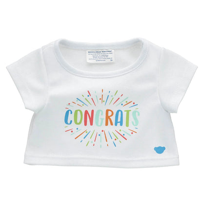 Congrats Plush Toy T-Shirt | Build-A-Bear® - US 2846
