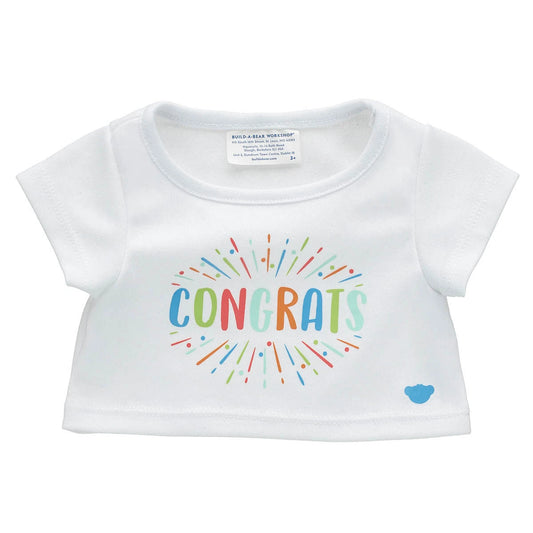 Congrats Plush Toy T-Shirt | Build-A-Bear® - US 2846