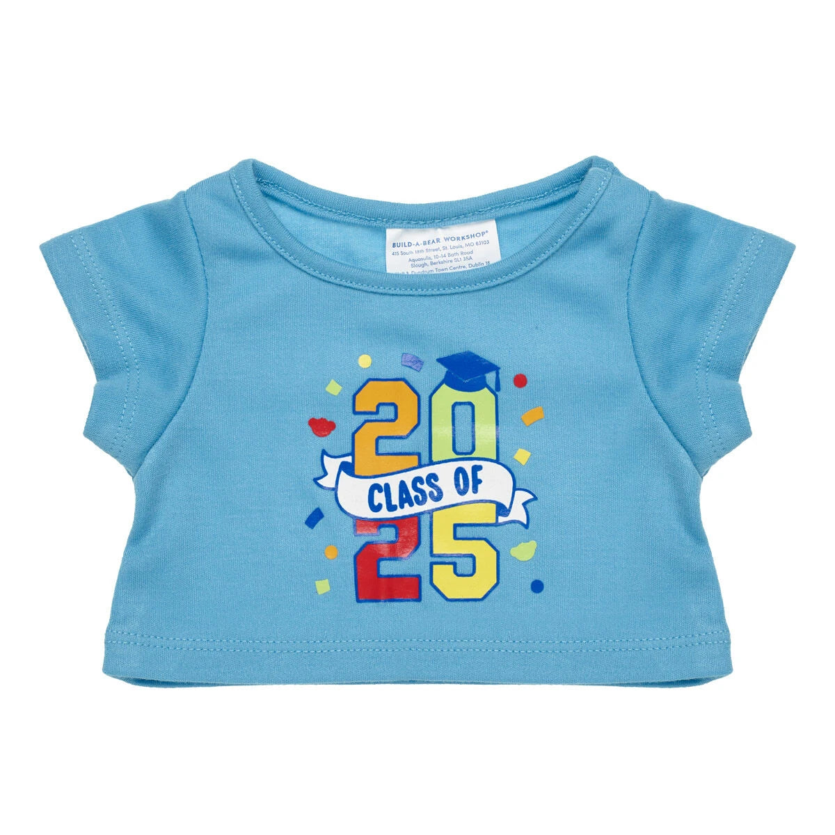 Class of 2025 T-Shirt for Plush Toys | Build-A-Bear® - US 3253