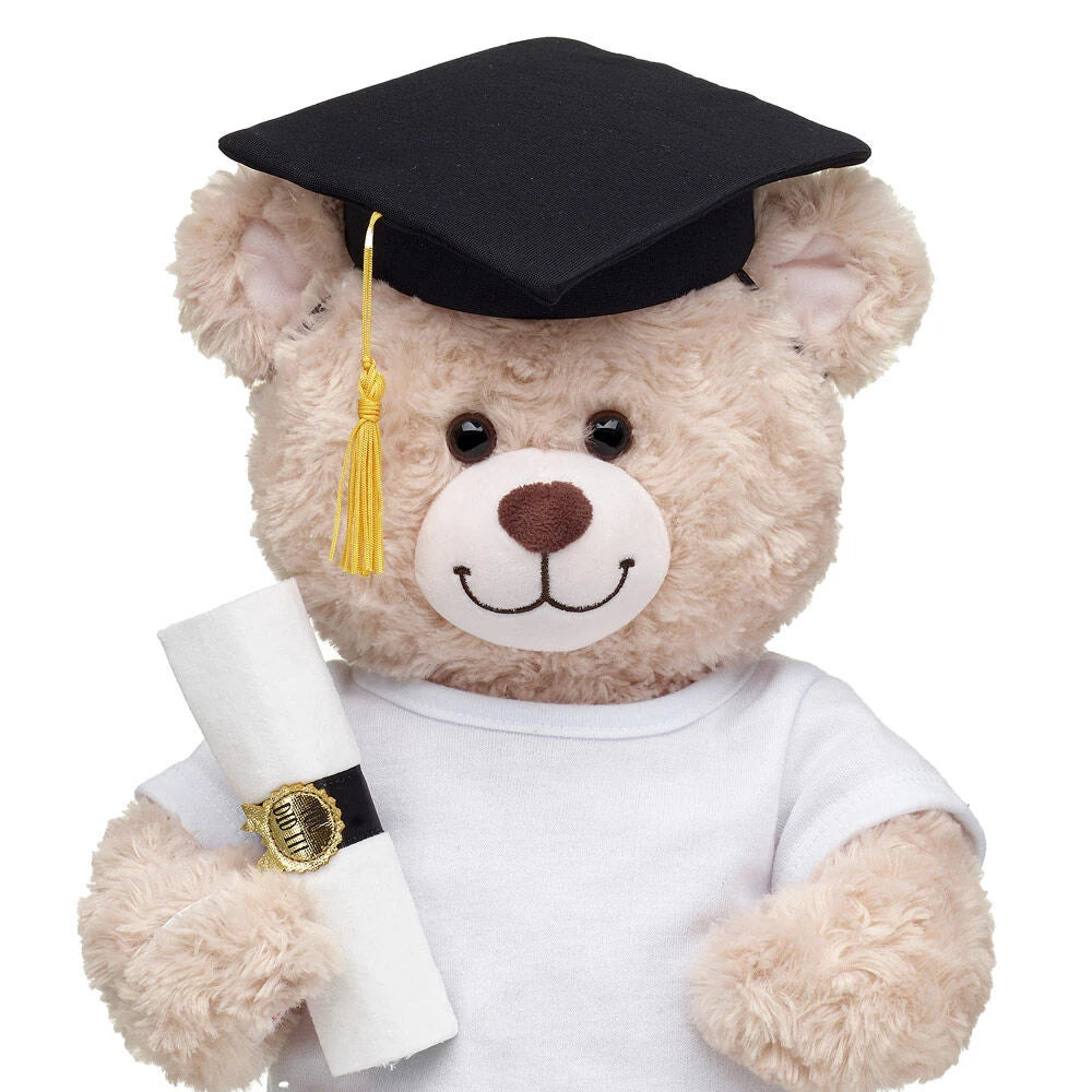 Graduation Cap &amp; Diploma Set for Stuffed Animals | Build-A-Bear® - US 3726