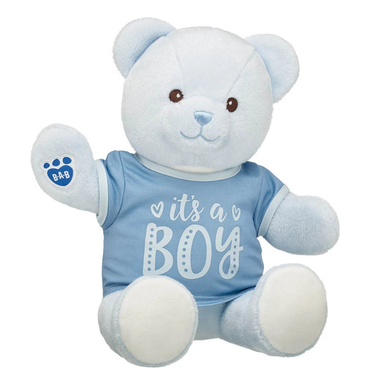 Baby Blue Teddy Bear "It's a Boy" Gift Set | Build-A-Bear® - US 1457