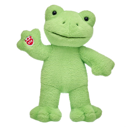 Spring Green Frog Stuffed Animal | Build-A-Bear® - US 7396
