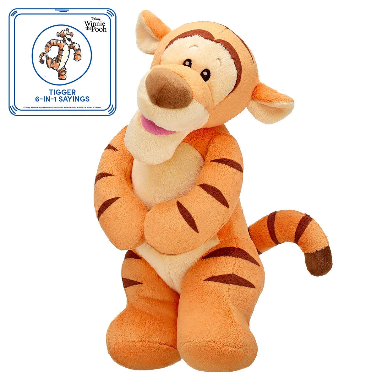 Disney Winnie the Pooh Tigger Plush with Sound | Build-A-Bear® - US 7454