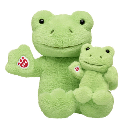 Spring Green Frog Stuffed Animal &amp; Mini Beans Gift Set | Build-A-Bear® - US 2848