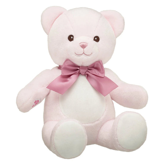 Baby Pink Teddy Bear with Gifting Bow | Build-A-Bear® - US 3710