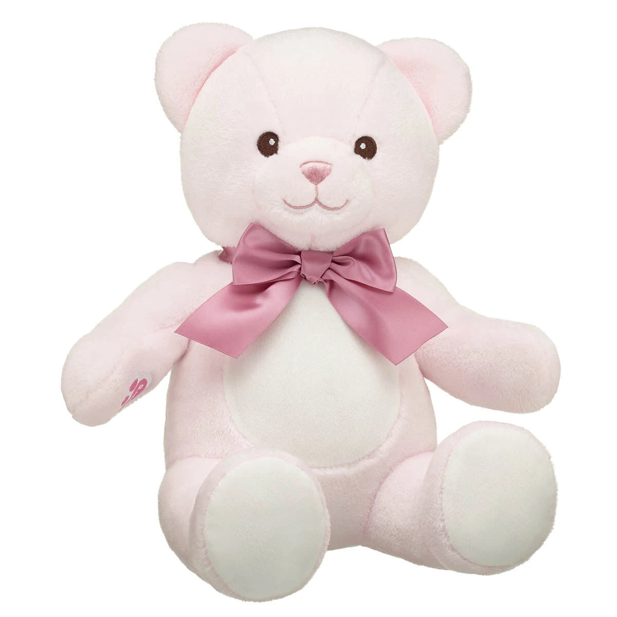Baby Pink Teddy Bear with Gifting Bow | Build-A-Bear® - US 6301