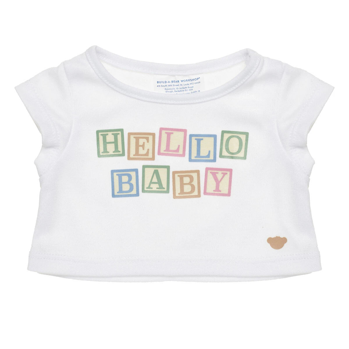 Hello Baby T-Shirt for Plush Toys | Build-A-Bear® - US 9992