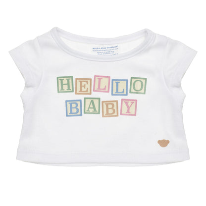 Baby Brown Teddy Bear "Hello Baby" Gift Set | Build-A-Bear® - US 2345