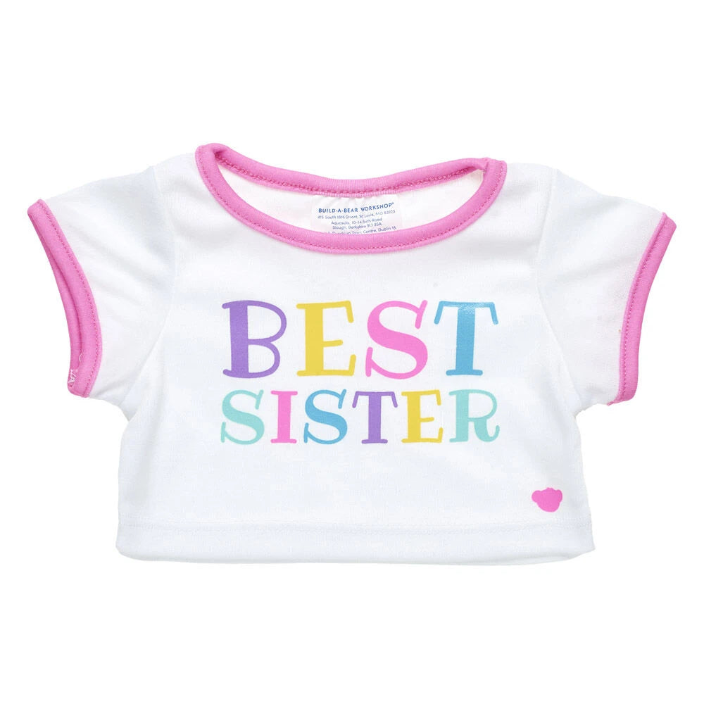 Pastel Swirl Kitty Stuffed Animal "Best Sister" Gift Set | Build-A-Bear® - US 7990