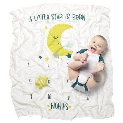 Monthly Milestone Baby Blanket | Build-A-Bear® - US 4284