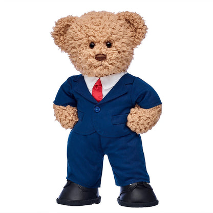 Timeless Teddy Bear Business Suit Gift Set | Build-A-Bear® - US 4231