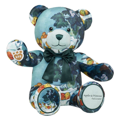 Cézanne Still Life Painting Teddy Bear &amp; Bow | Build-A-Bear® - US 3070