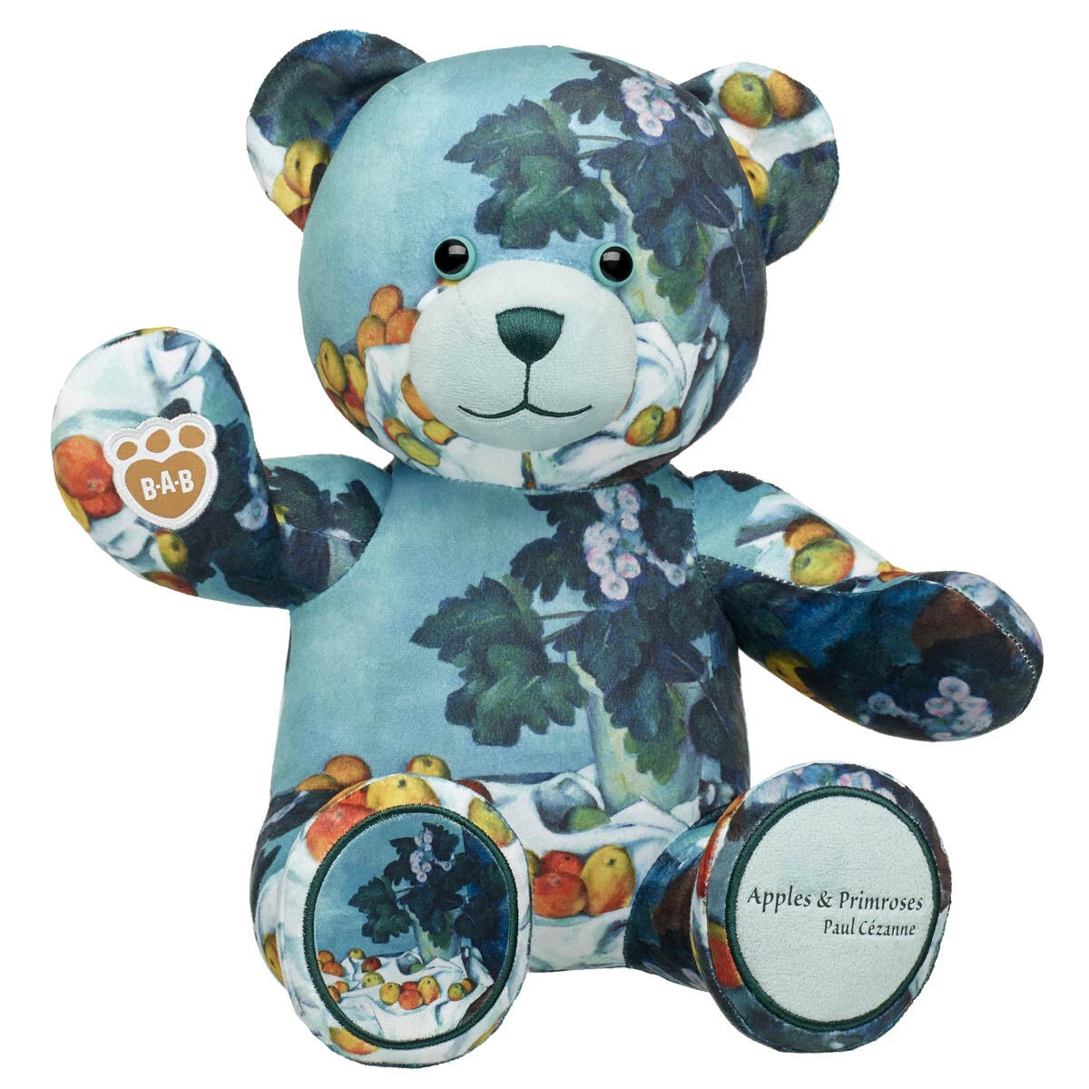 Cézanne Still Life Painting Teddy Bear &amp; Bow | Build-A-Bear® - US 3070