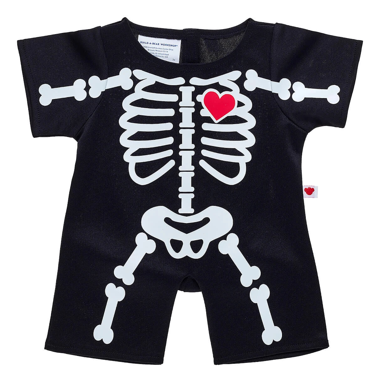 Black Skeleton Suit for Stuffed Animals | Shop Spooky at Build-A-Bear® - US 8235