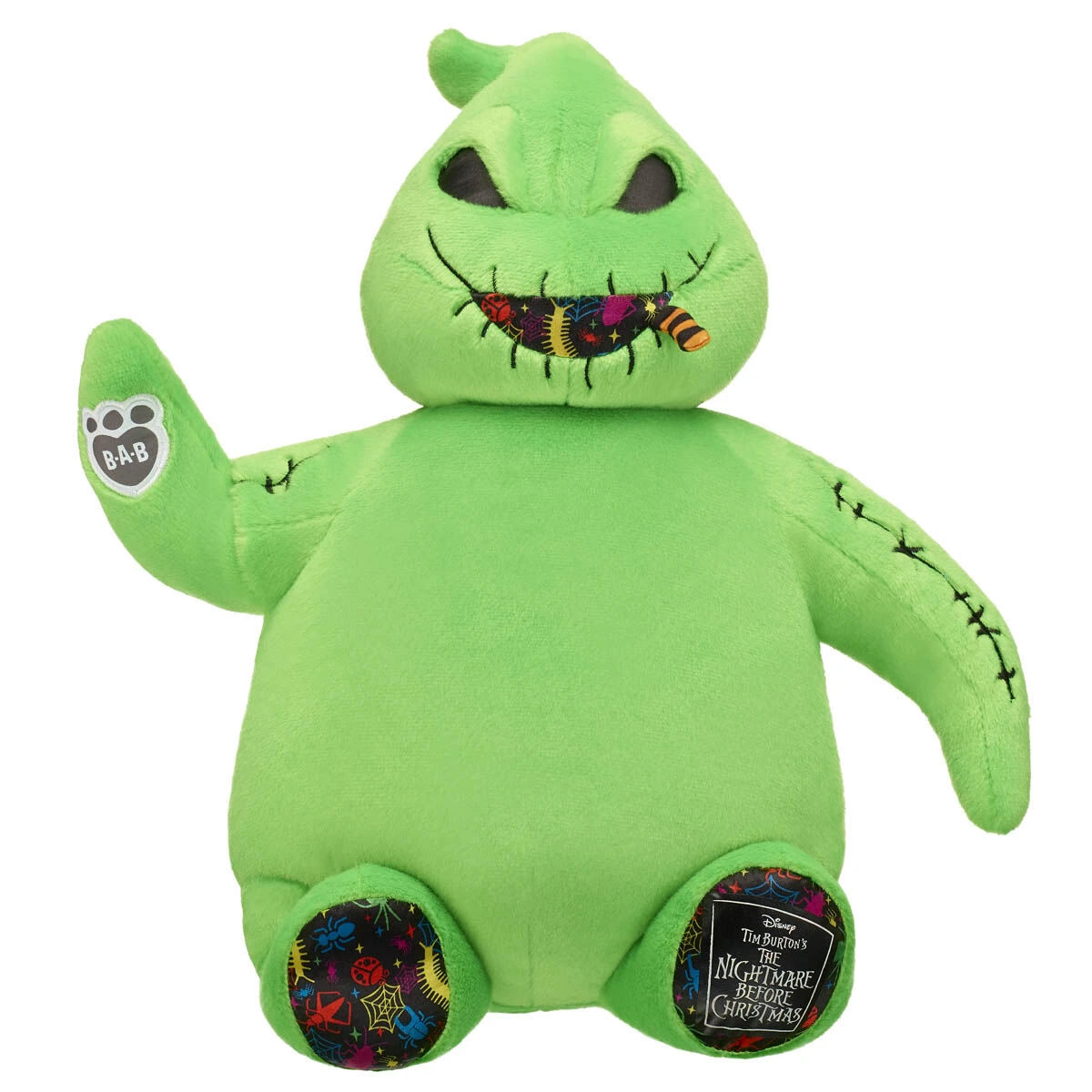 Disney Tim Burton's The Nightmare Before Christmas Neon Oogie Boogie Plush | Build-A-Bear® - US 2502