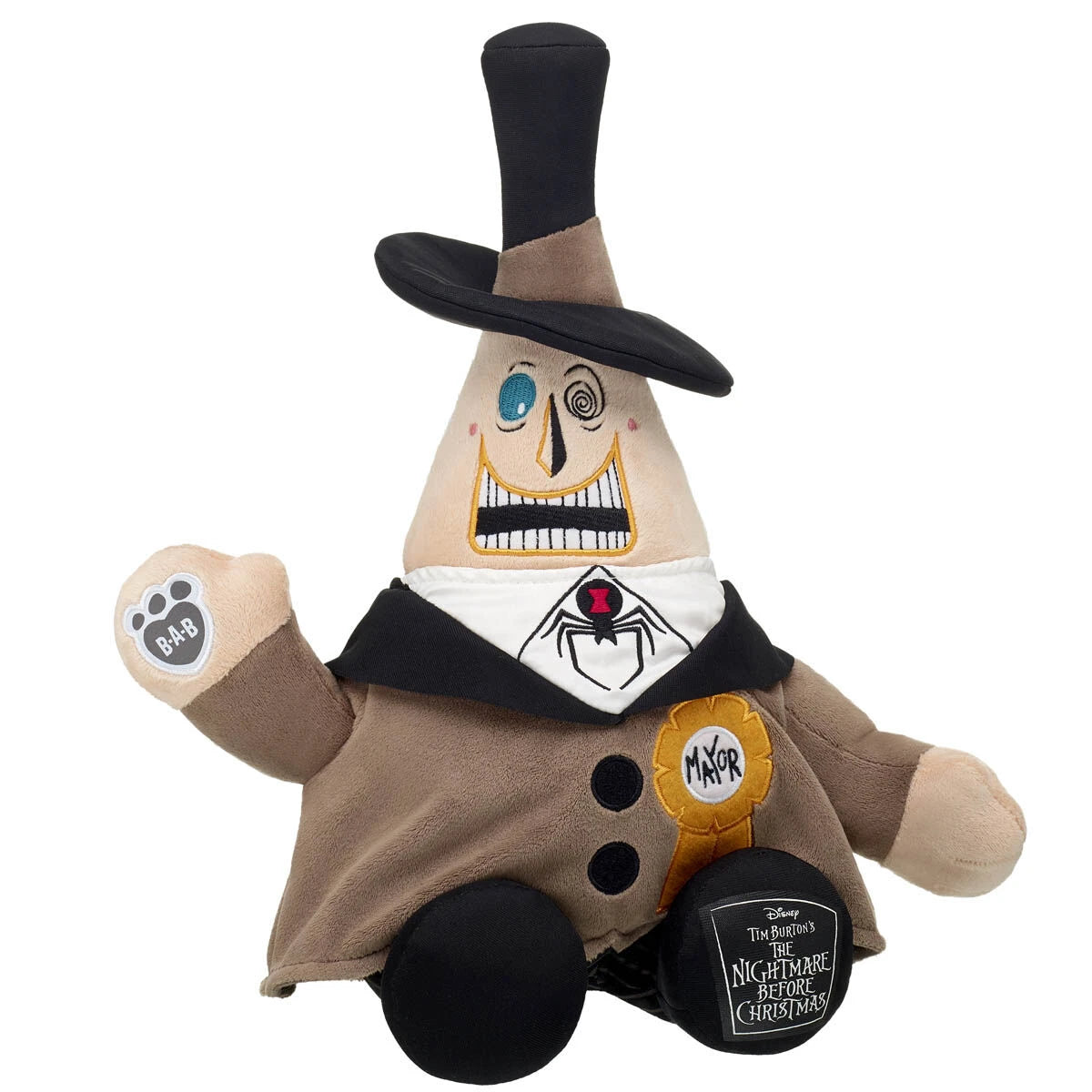 Disney Tim Burton's The Nightmare Before Christmas The Mayor Plush | Build-A-Bear® - US 9442