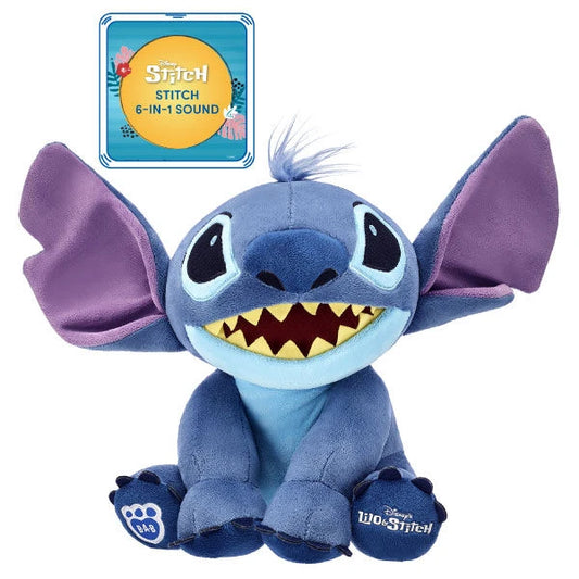 Disney's Stitch Stuffed Animal with Sound | Shop Now at Build-A-Bear® - US 9467