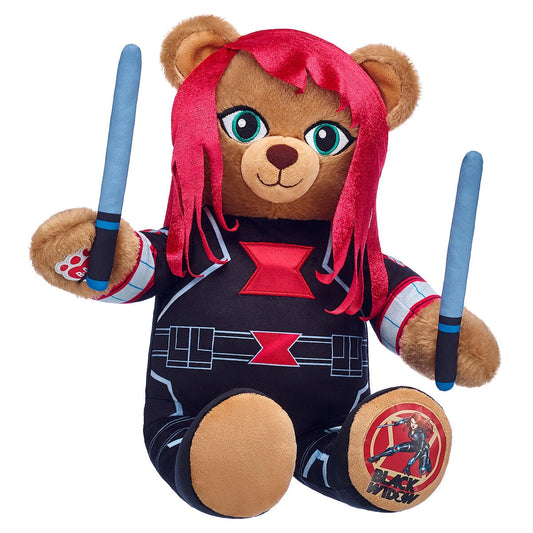 Marvel Black Widow Inspired Teddy Bear | Build-A-Bear® - US 1755