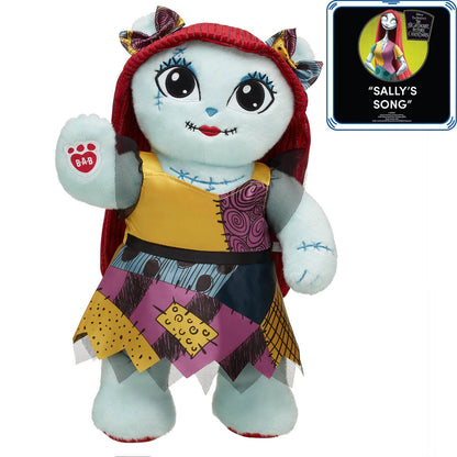 Online Exclusive Disney Tim Burton's The Nightmare Before Christmas Sweet Sally Plush Gift Set with Sound | Build-A-Bear® - US 7753