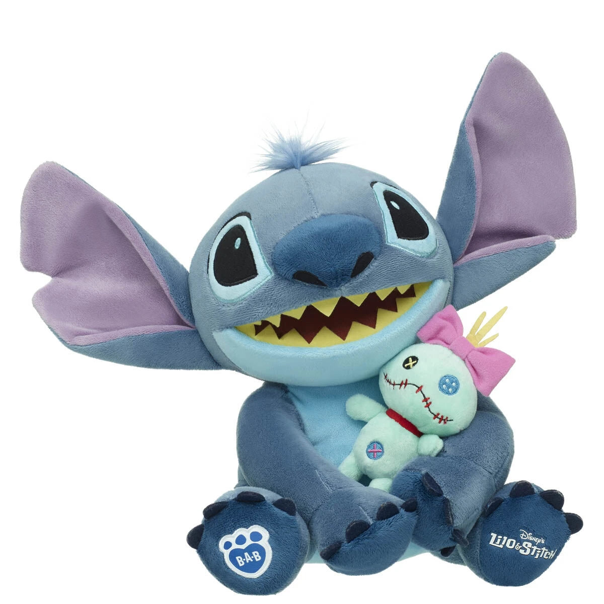 Disney Stitch Plush with Scrump Wristie | Build-A-Bear® - US 7348