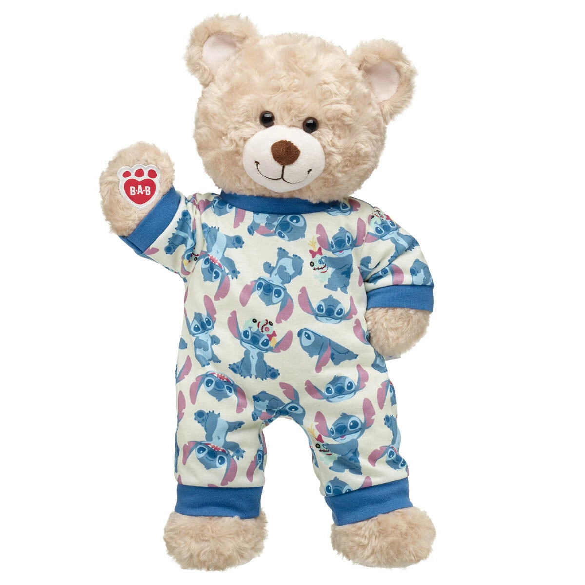 Happy Hugs Teddy Bear Disney Stitch PJs Set | Build-A-Bear® - US 7118