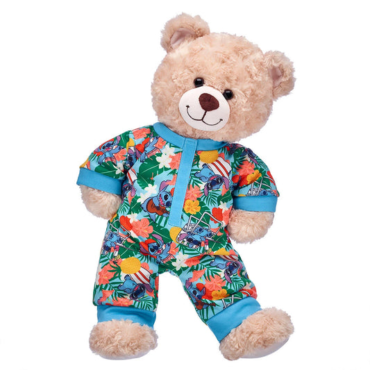 Happy Hugs Teddy Bear with Disney Stitch Sleeper Gift Set | Build-A-Bear® - US 7332