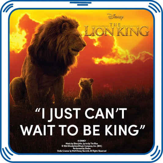 "I Just Can't Wait to Be King" Plush Toy Sound Chip | Build-A-Bear® - US 3674