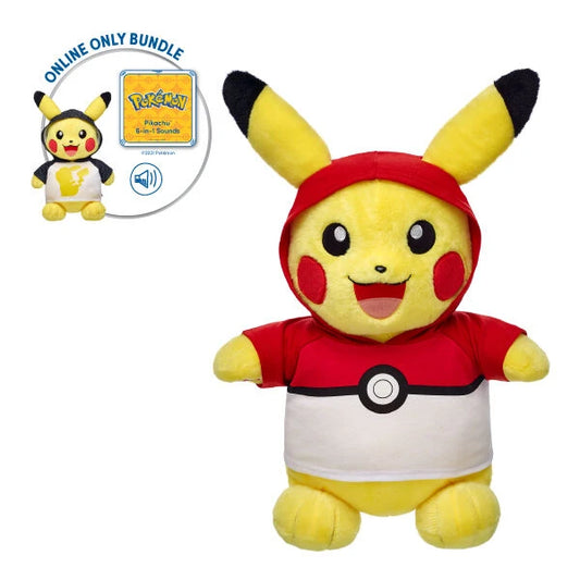 Pokémon Pikachu Plush Hoodie Bundle | Build-A-Bear® - US 5426