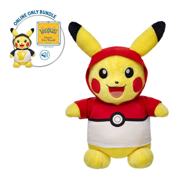 Pokémon Pikachu Plush Hoodie Bundle | Build-A-Bear® - US 7565