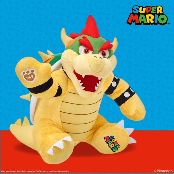Super Mario Bowser Plush | Build-A-Bear - US 4486