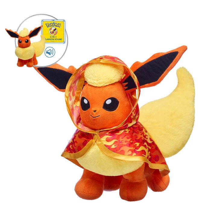 Pokémon Flareon Plush Bundle | Build-A-Bear - US 4394