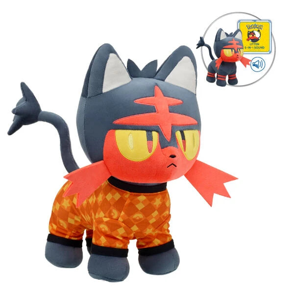 Pokémon Litten Plush Bundle | Build-A-Bear® - US 9860
