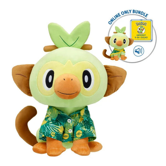 Pokémon Grookey Plush Bundle | Build-A-Bear® - US 2877