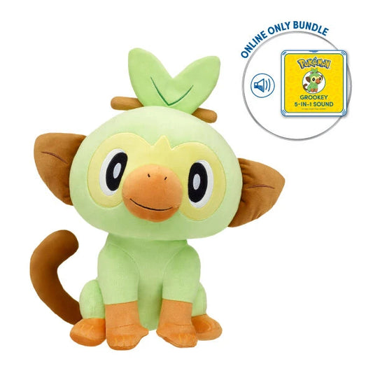 Pokémon Grookey Plush Bundle | Build-A-Bear® - US 3977