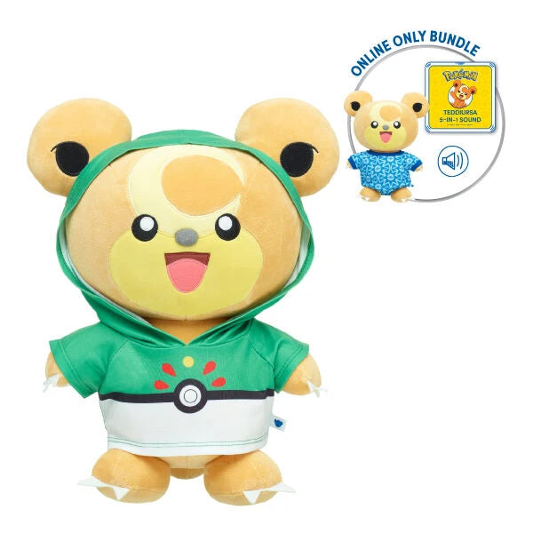 Pokémon Teddiursa Plush Bundle | Build-A-Bear® - US 5567