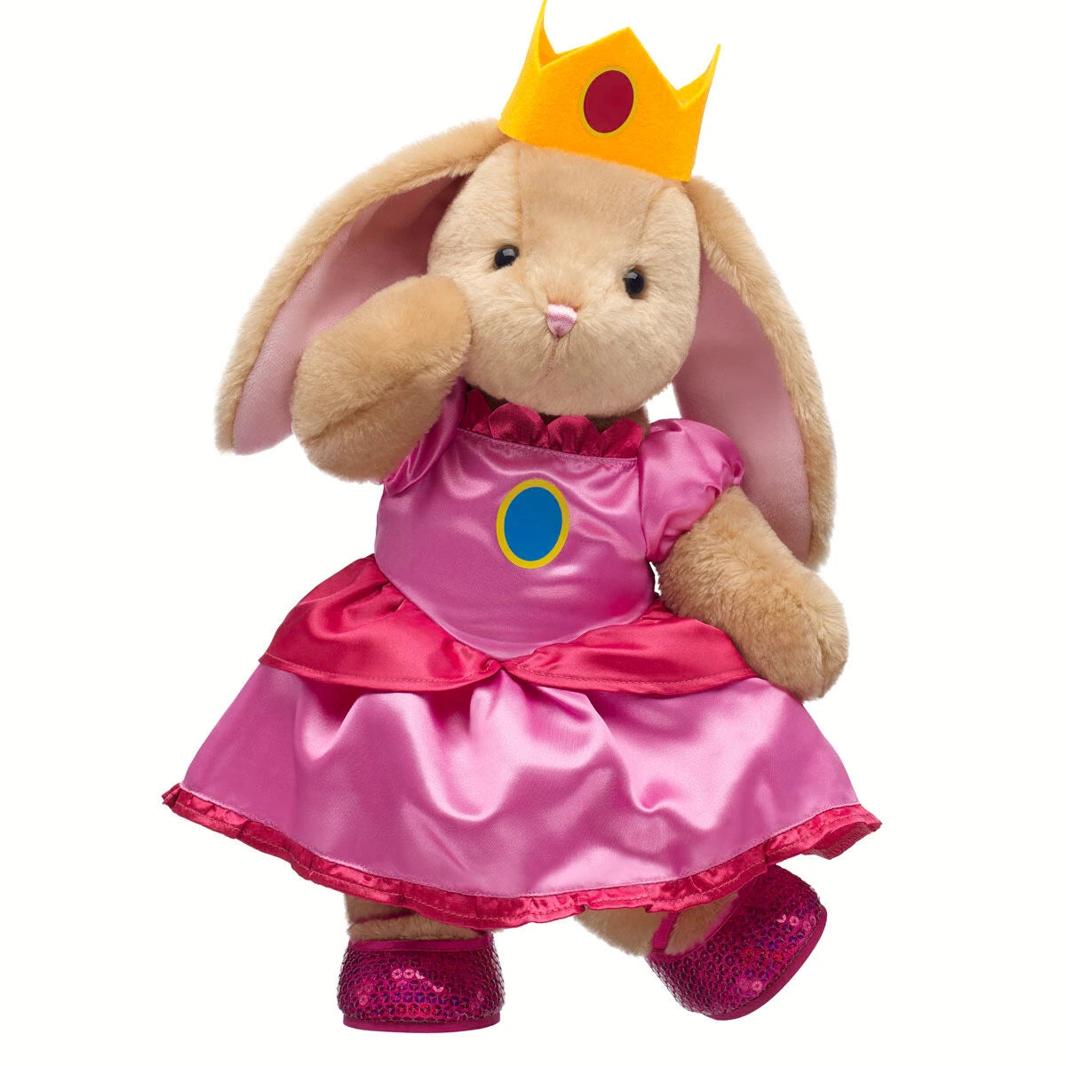 Super Mario Pawlette Bunny Plush Princess | Build-A-Bear - US 3764
