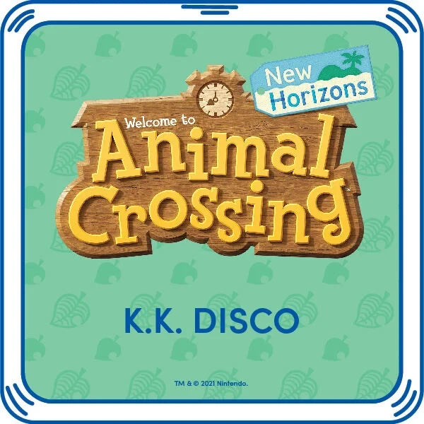 Animal Crossing™: New Horizons K.K. Disco Song Insert | Build-A-Bear® - US 7532