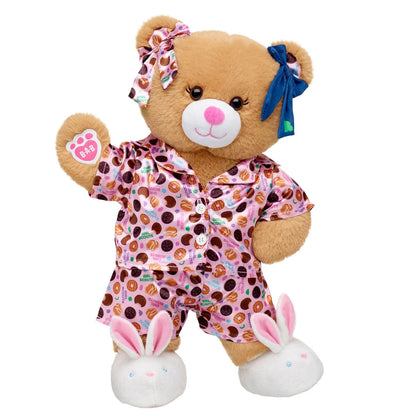 Girl Scout Cookie Teddy Bear Pajama Gift Set w/ Bows | BAB - US 1674