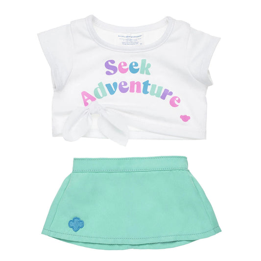 Girl Scout "Seek Adventure" Skirt Set for Stuffed Animals | Build-A-Bear® - US 6388