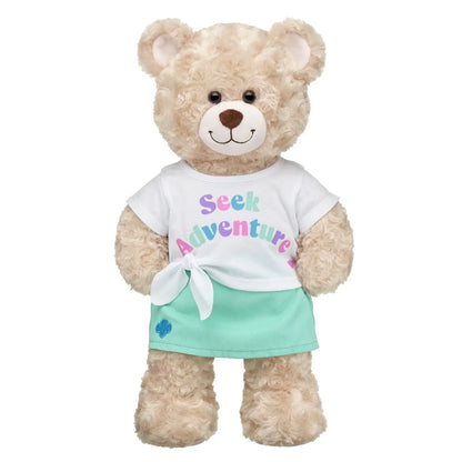 Girl Scout "Seek Adventure" Skirt Set for Stuffed Animals | Build-A-Bear® - US 6388