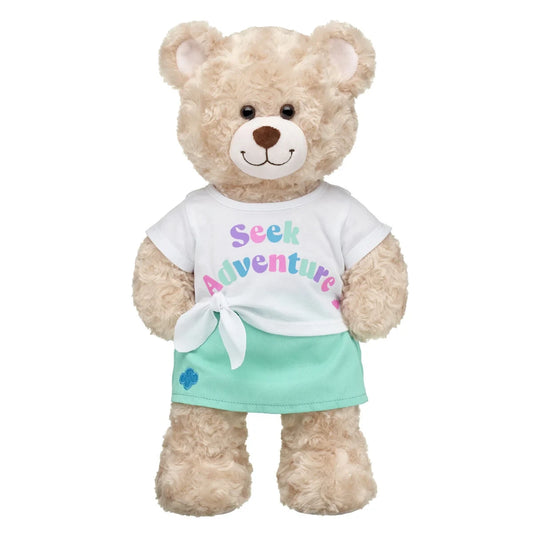 Girl Scout "Seek Adventure" Skirt Set for Stuffed Animals | Build-A-Bear® - US 6388